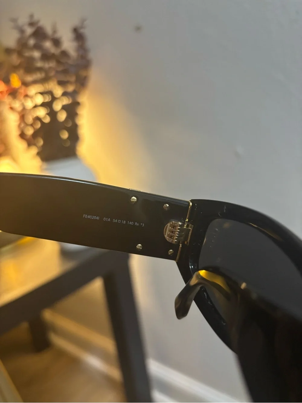Black Rectangular Sunglasses